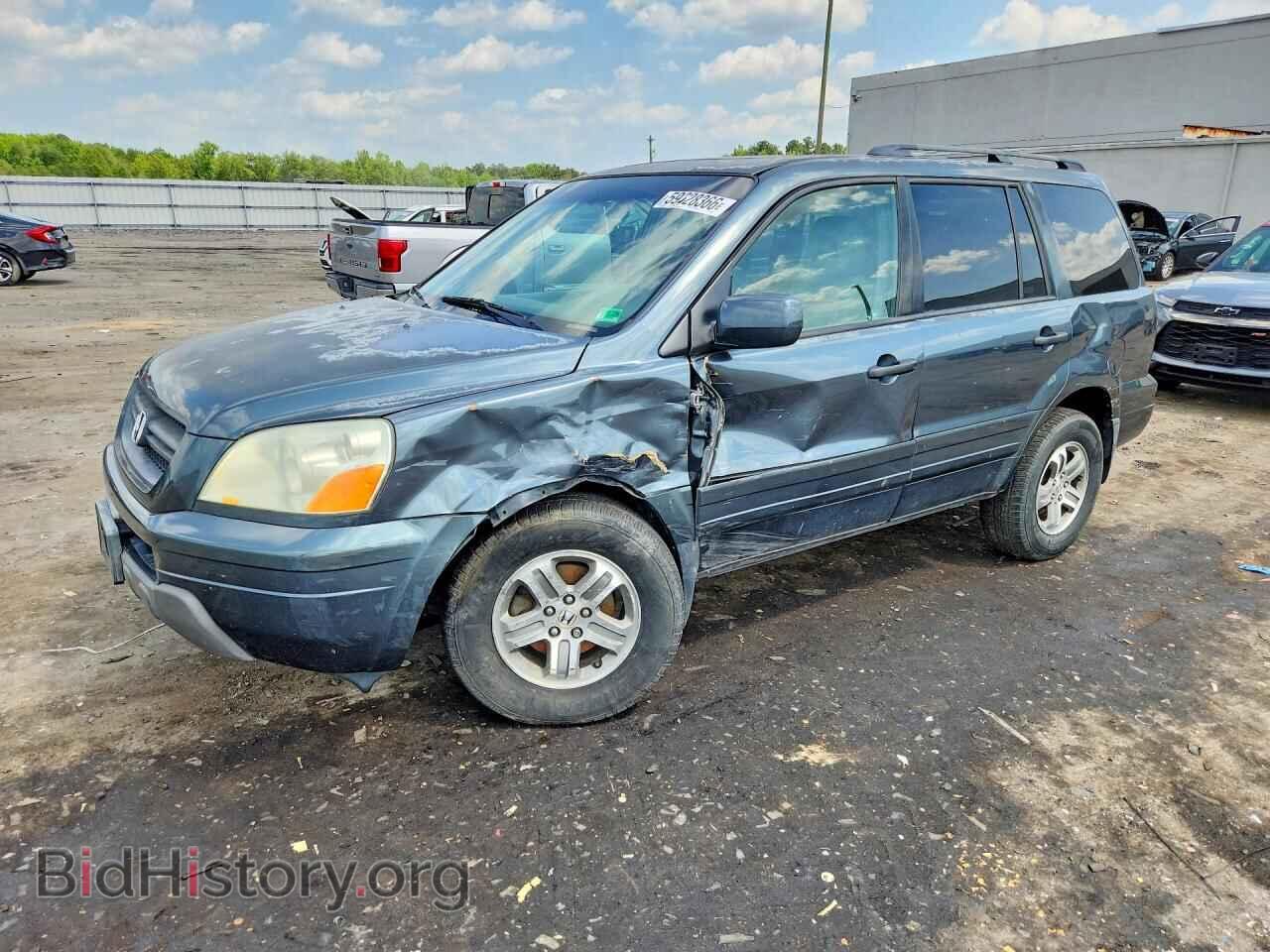 Photo 5FNYF18645B048397 - HONDA PILOT 2005