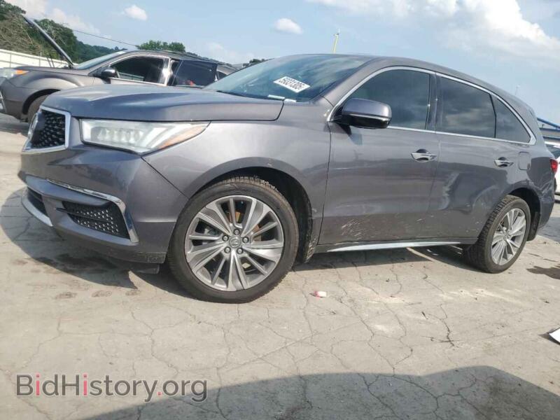 2017 Acura MDX Technology (VIN 5FRYD4H55HB023655) — photo 1 of 13, Copart, damage: front end