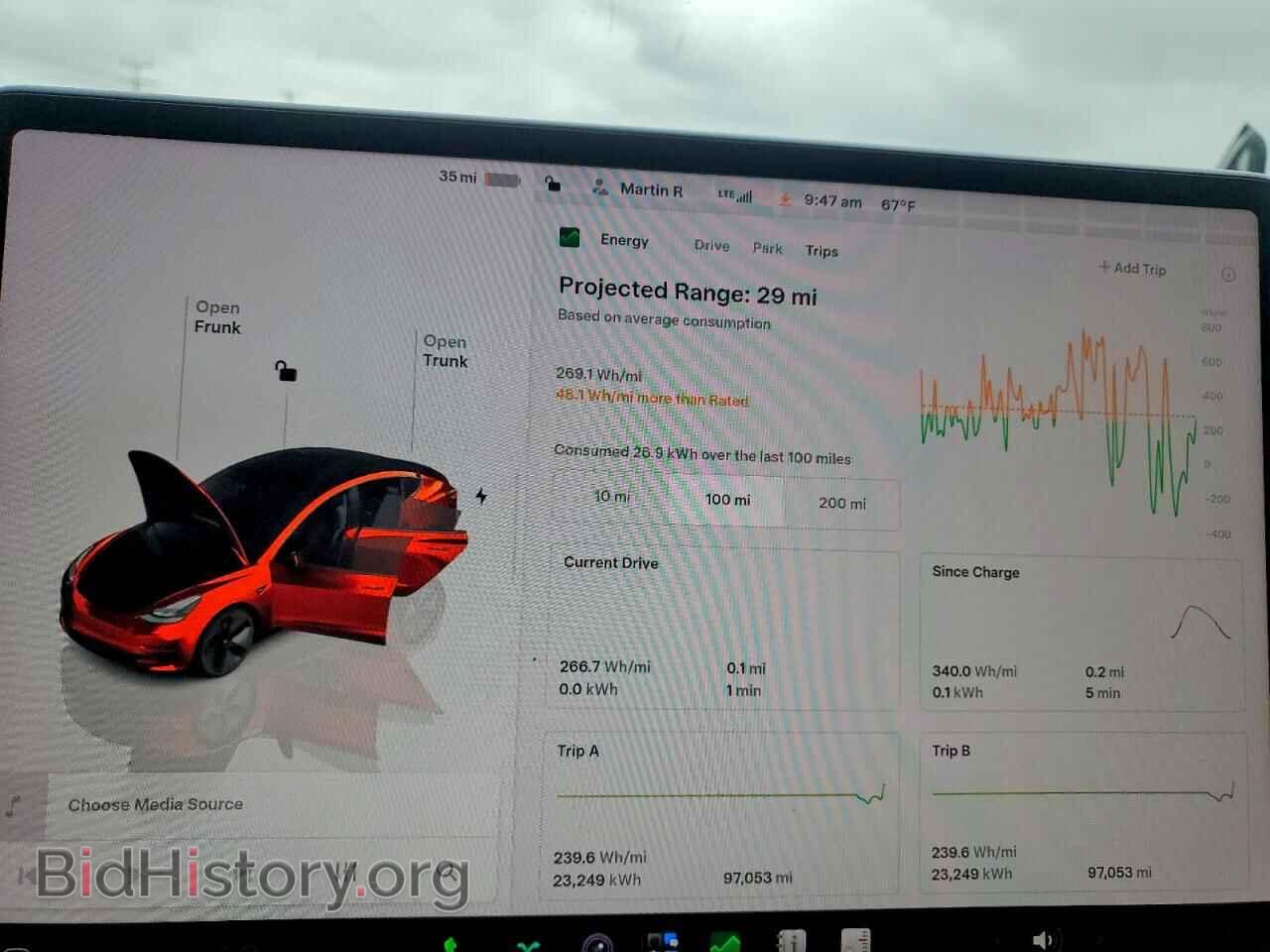 2023 TESLA MODEL 3 - VIN: 5YJ3E1EA8PF699895 - Фото 9