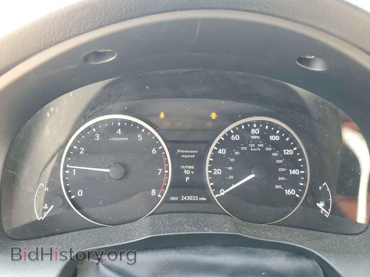 2013 LEXUS ES350 - VIN: JTHBK1GG6D2080005 - Фото 9
