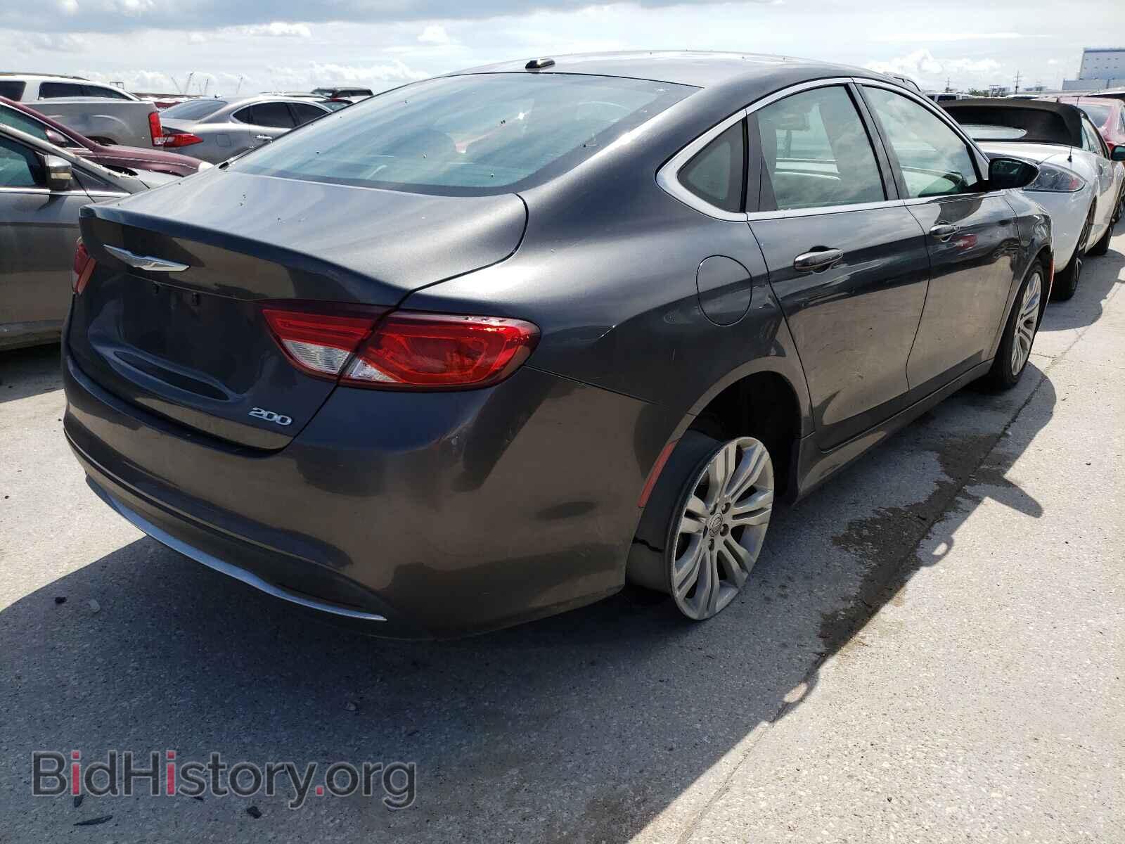 2015 CHRYSLER 200 - VIN: 1C3CCCAB4FN526427 - Фото 4