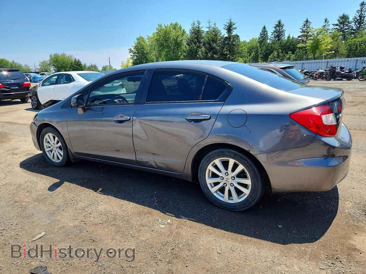 2012 HONDA CIVIC - VIN: 2HGFB2E55CH006687 - Photo 2