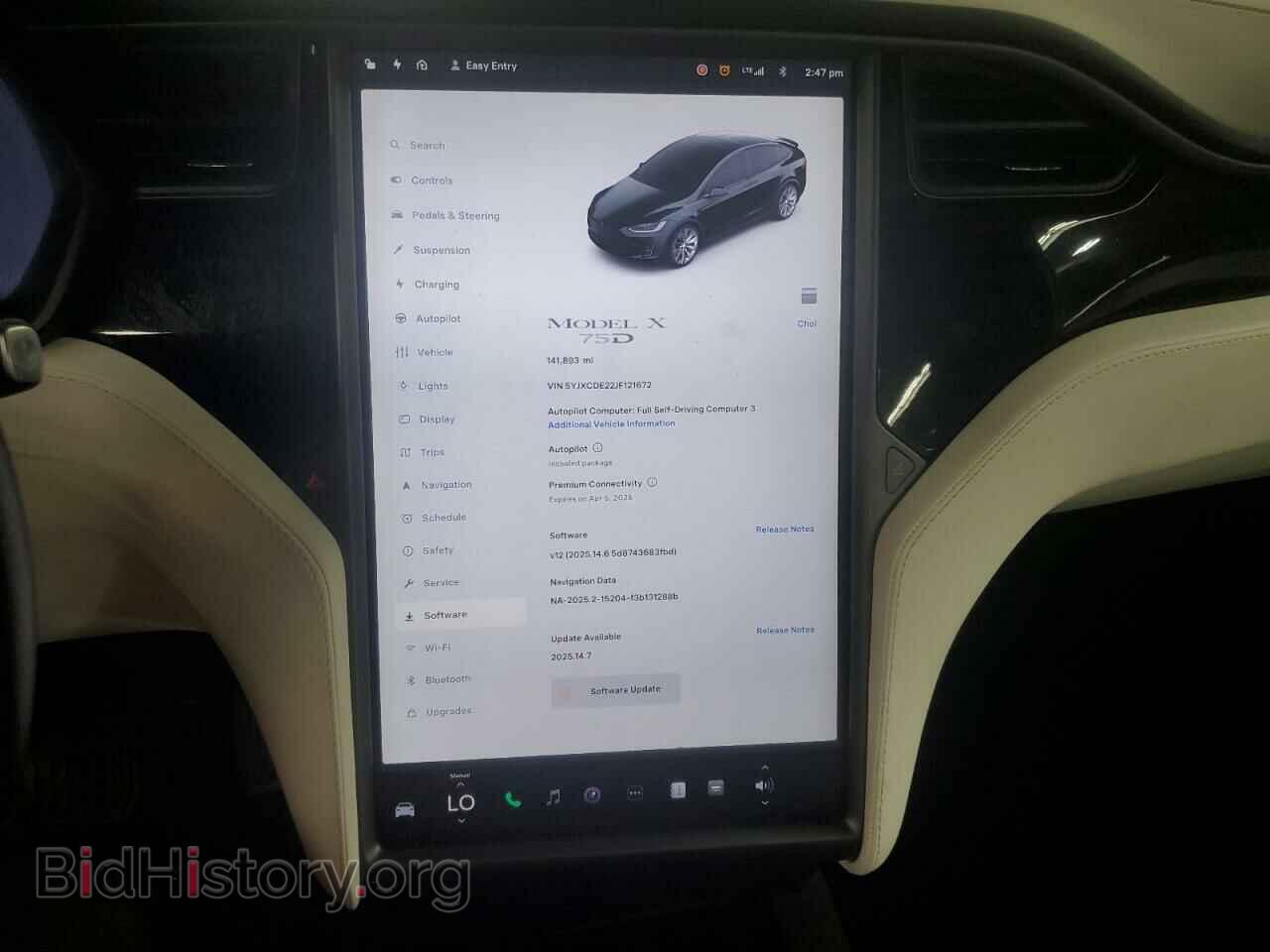 2018 TESLA MODEL X - VIN: 5YJXCDE22JF121672 - Photo 9