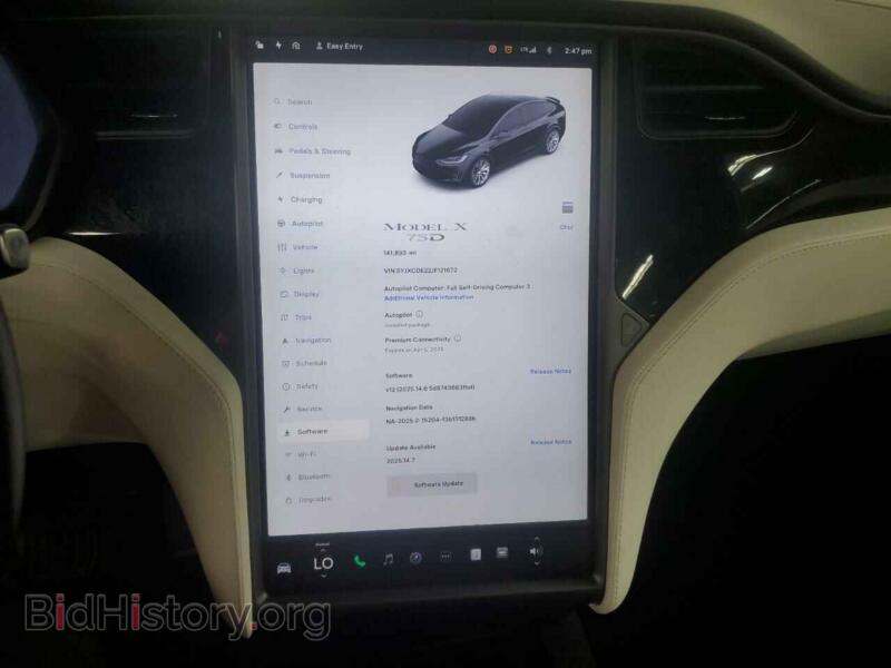2018 Tesla MODEL X (VIN 5YJXCDE22JF121672) — photo 9 of 13