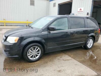 2015 Dodge CARAVAN SXT, black — VIN 2C4RDGCG3FR671965, Copart