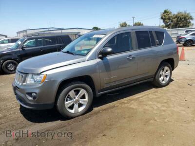 2012 Jeep COMPASS Sport, gray — VIN 1C4NJDBB8CD655044, Copart