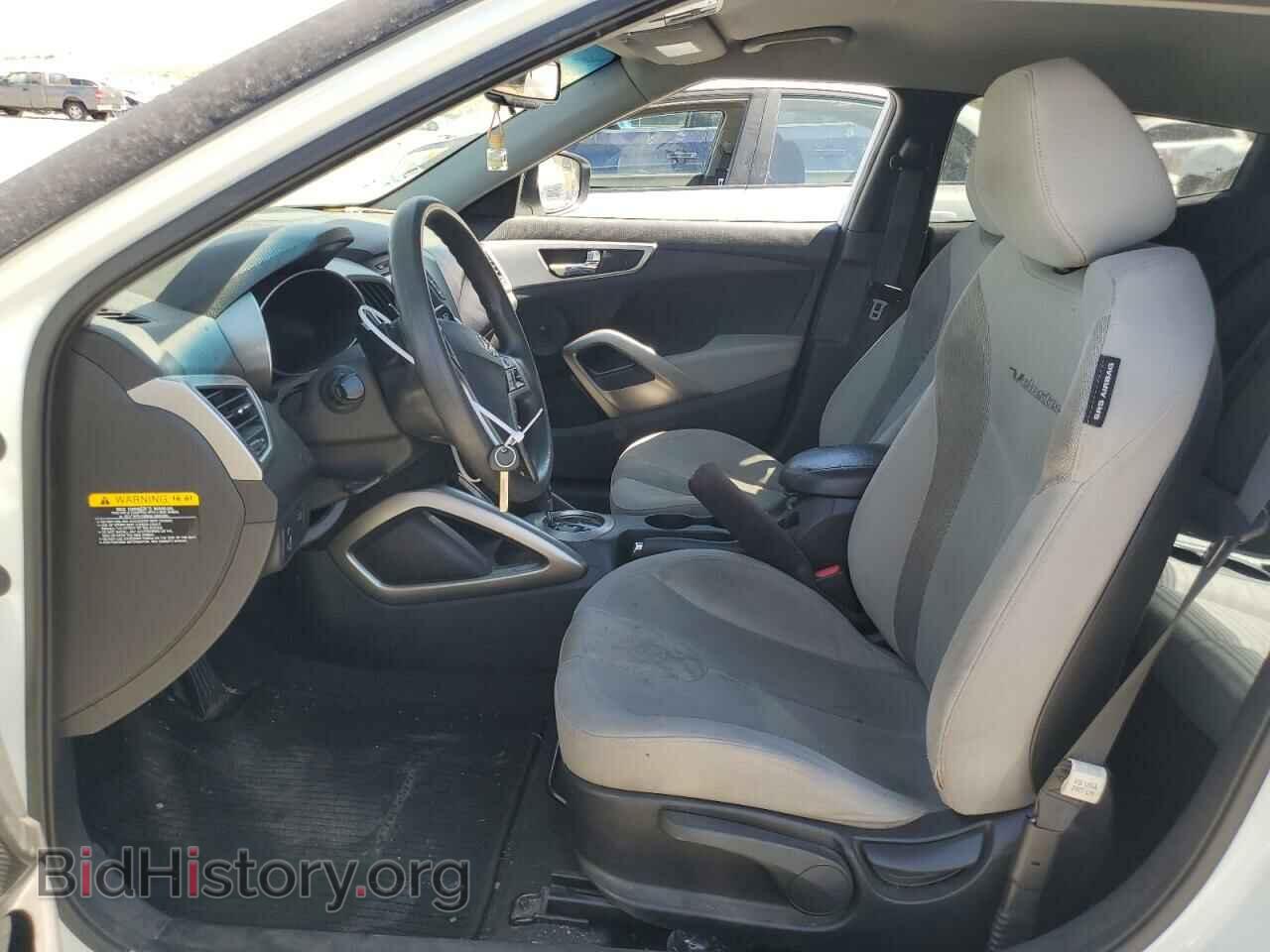 2012 HYUNDAI VELOSTER - VIN: KMHTC6AD5CU080249 - Фото 7