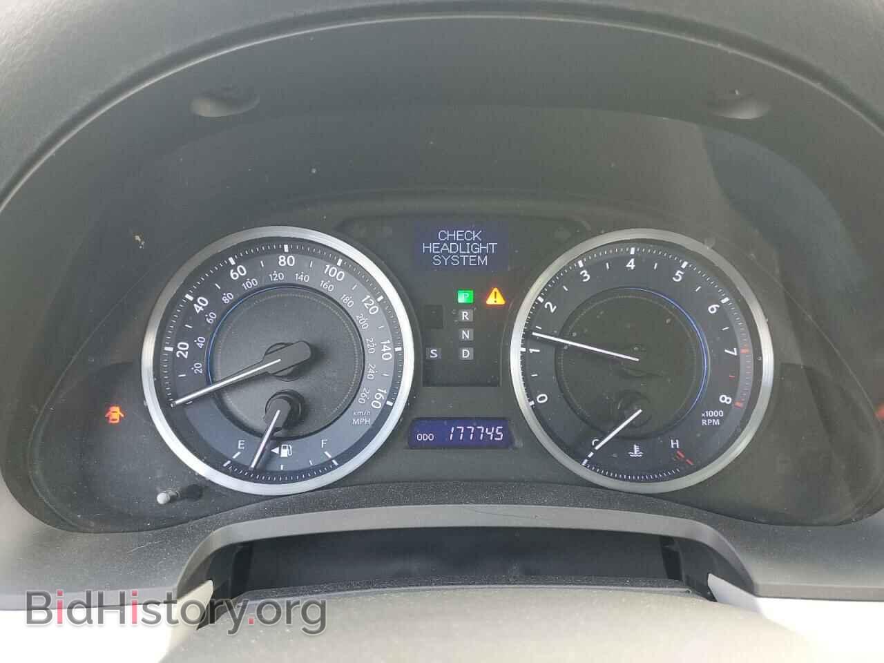 2012 LEXUS IS - VIN: JTHBF5C26C5177790 - Фото 9