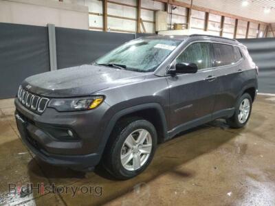 2022 Jeep COMPASS Latitude, серый — VIN 3C4NJDBB1NT163887, Copart