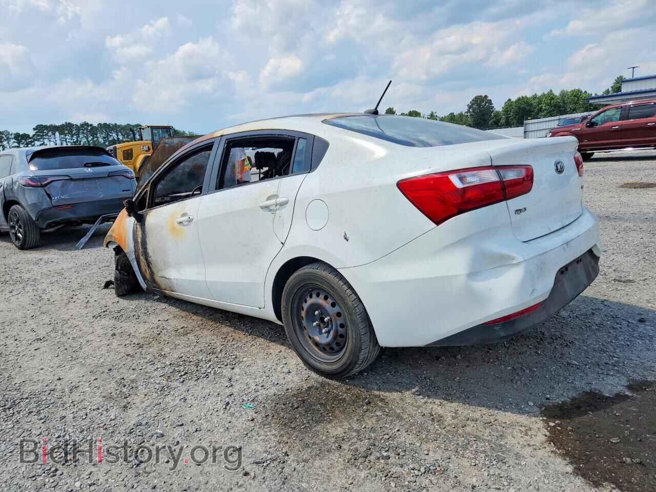 2016 KIA RIO - VIN: KNADM4A32G6640334 - Фото 2