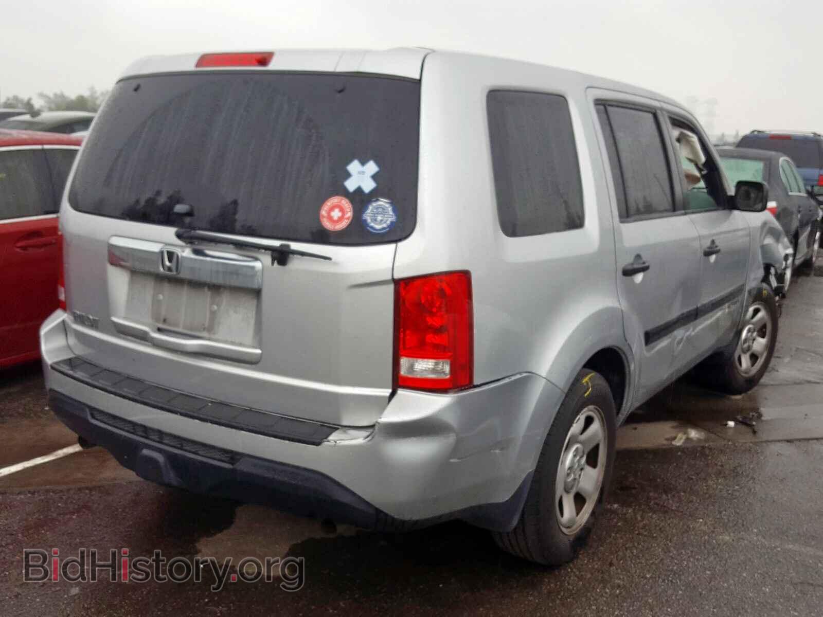 2012 HONDA PILOT - VIN: 5FNYF3H21CB026931 - Фото 4