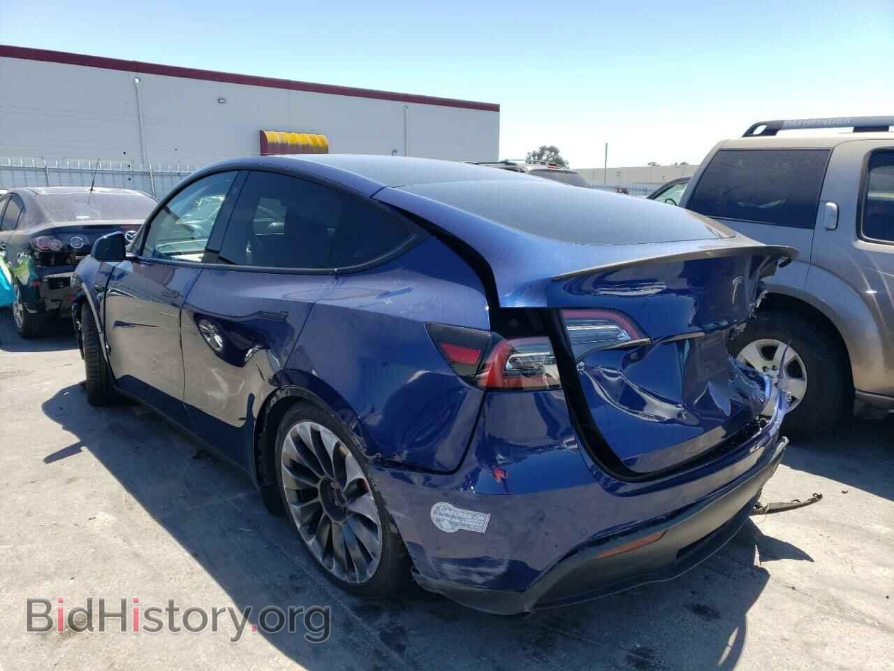 2021 TESLA MODEL Y - VIN: 5YJYGDEF4MF258810 - Photo 2