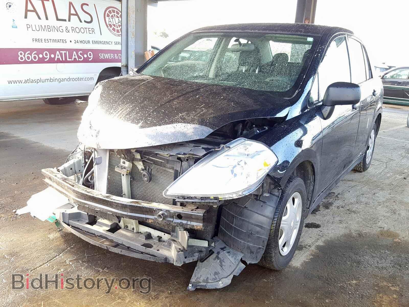 2009 NISSAN VERSA - VIN: 3N1CC11E59L484772 - Фото 2