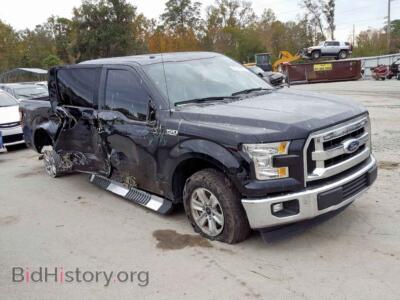 2017 Ford F150 F150 Super, black — VIN 1FTEW1CF7HFA11855, Copart