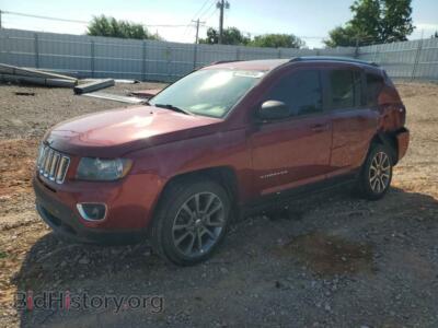 2014 Jeep COMPASS LIMITED, красный — VIN 1C4NJDCB1ED731236, Copart