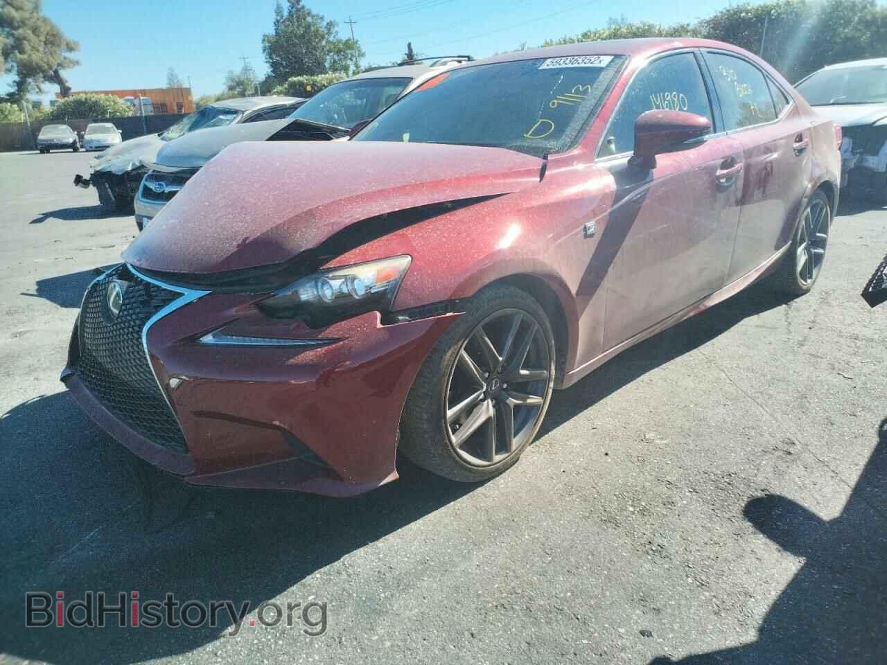 2014 LEXUS IS - VIN: JTHBF1D22E5025256 - Фото 2