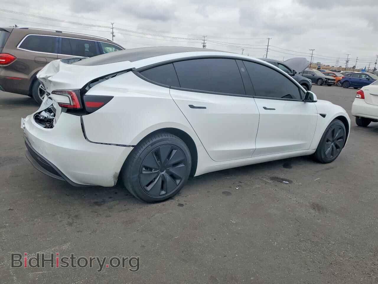2025 TESLA MODEL 3 - VIN: 5YJ3E1EA2SF077012 - Фото 3