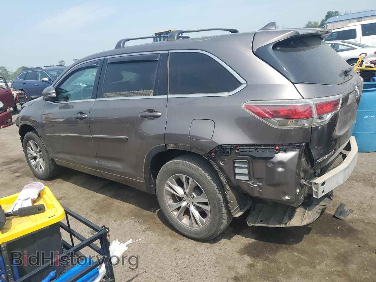 2014 TOYOTA HIGHLANDER - VIN: 5TDBKRFH3ES032353 - Фото 2