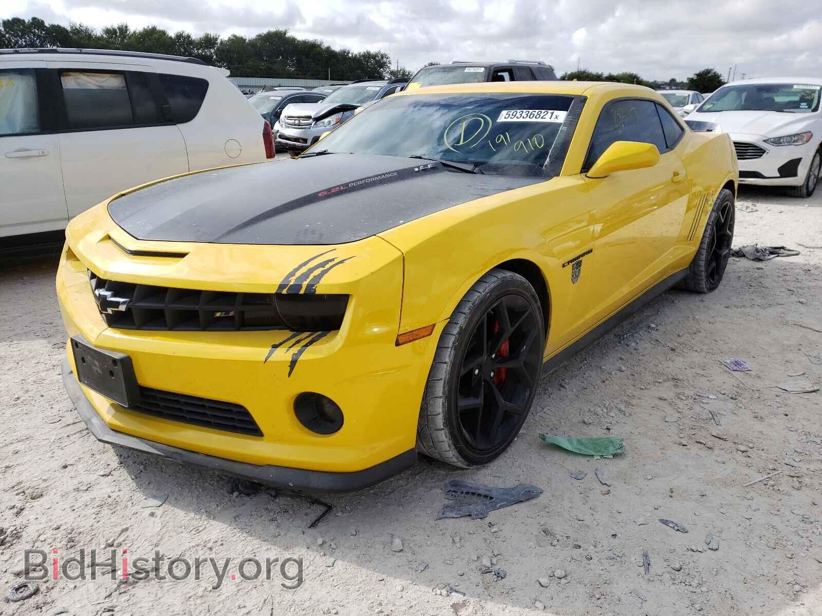 2013 CHEVROLET CAMARO - VIN: 2G1FT1EW3D9191910 - Фото 2