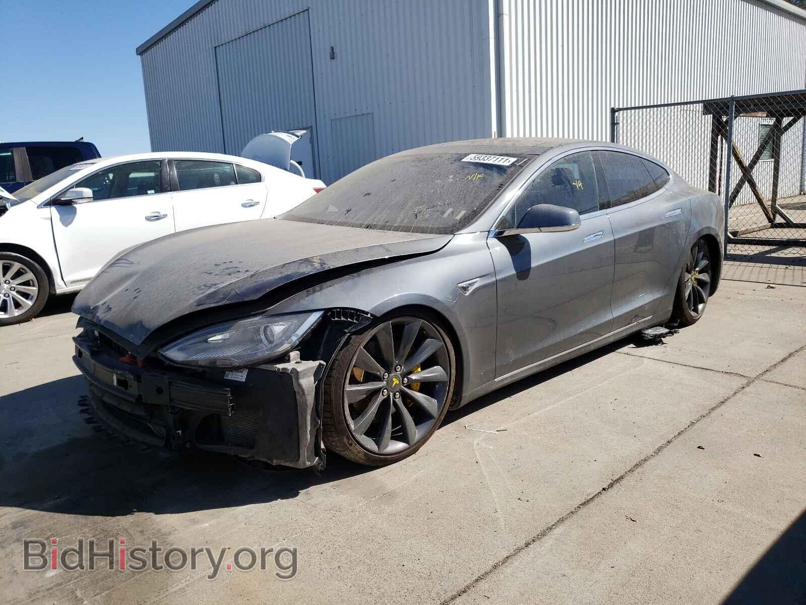 2014 TESLA MODEL S - VIN: 5YJSA1H19EFP21063 - Photo 2