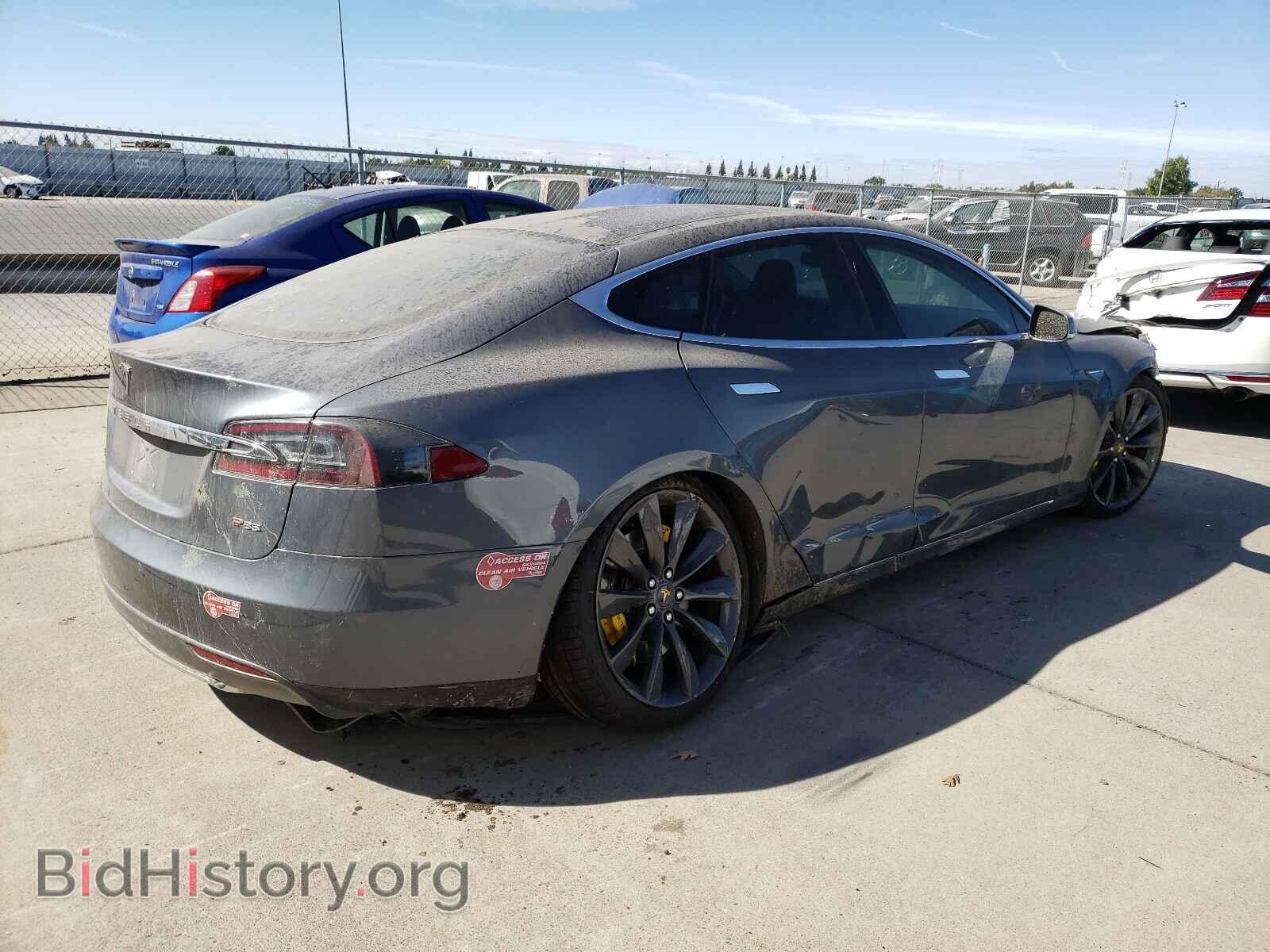 2014 TESLA MODEL S - VIN: 5YJSA1H19EFP21063 - Photo 4