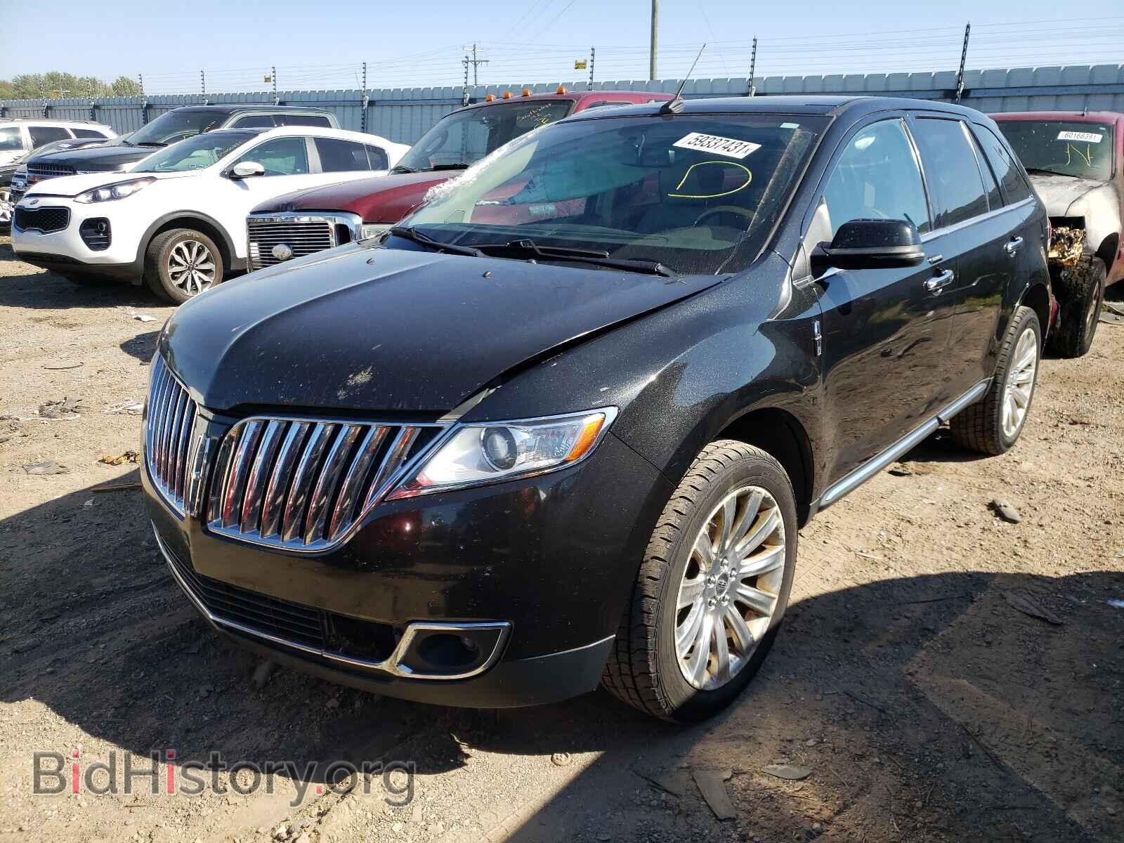2013 LINCOLN MKX - VIN: 2LMDJ8JK1DBL06528 - Фото 2