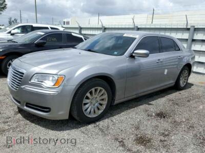 2013 Chrysler 300, silver — VIN 2C3CCAAG3DH648055, Copart