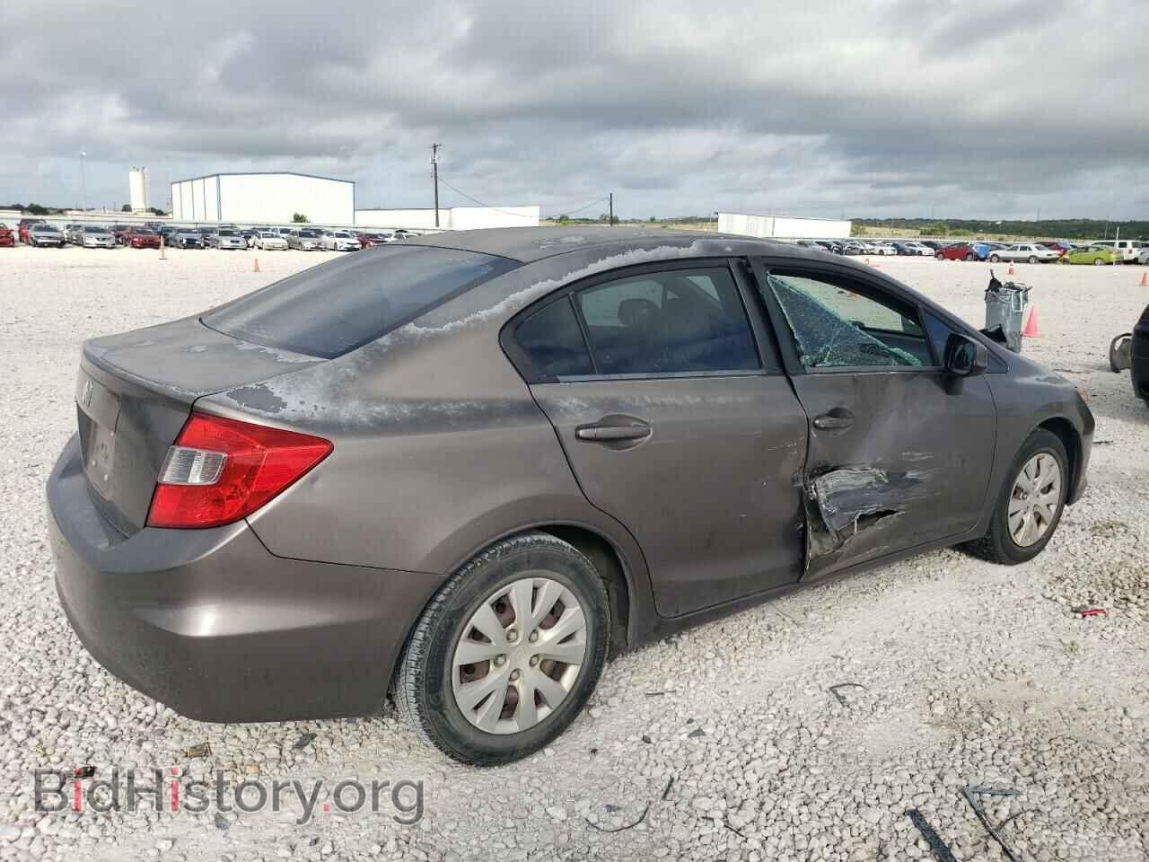 2012 HONDA CIVIC - VIN: 2HGFB2F59CH520508 - Photo 3