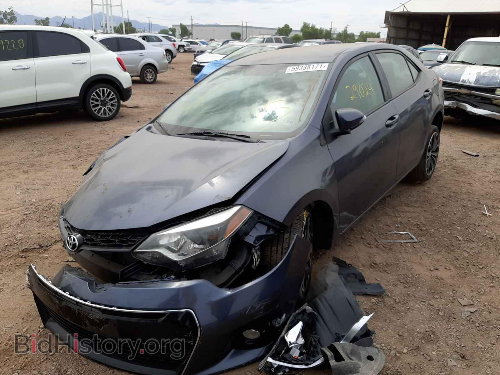 2016 TOYOTA COROLLA - VIN: 5YFBURHE3GP511381 - Фото 2