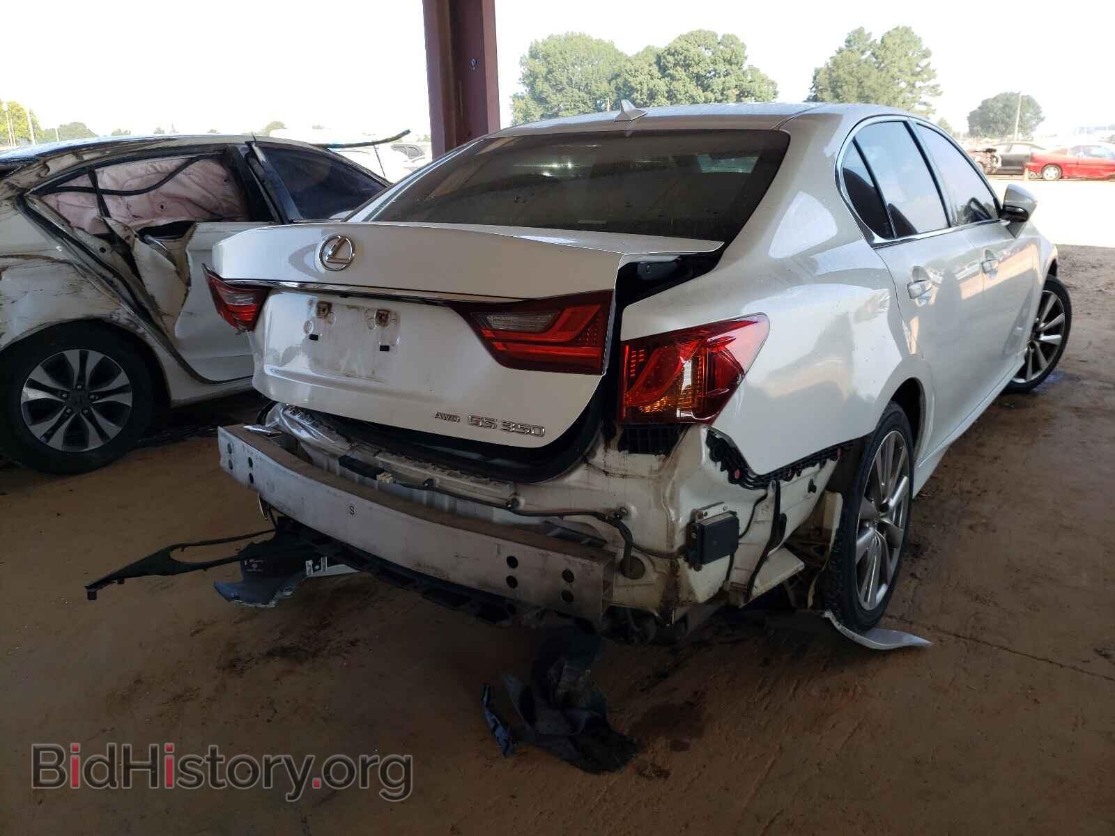 2014 LEXUS GS350 - VIN: JTHCE1BL6E5021147 - Фото 4
