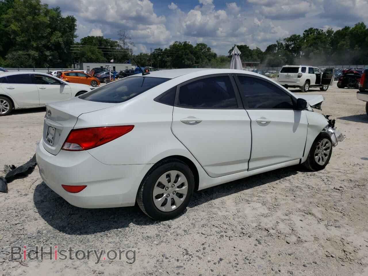 2016 HYUNDAI ACCENT - VIN: KMHCT4AE8GU151107 - Фото 3
