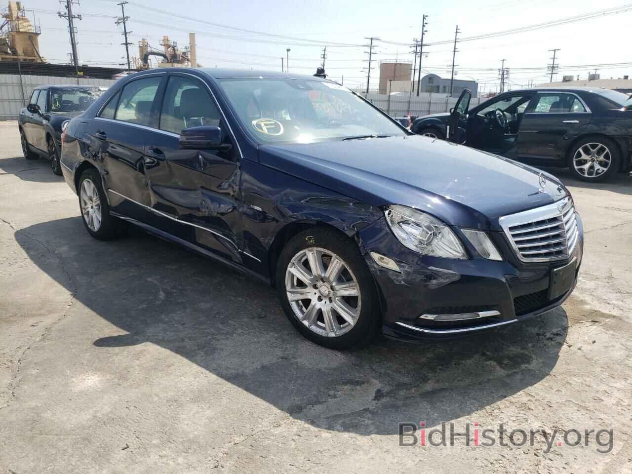 Photo WDDHF5KB3CA528889 - MERCEDES-BENZ E-CLASS 2012