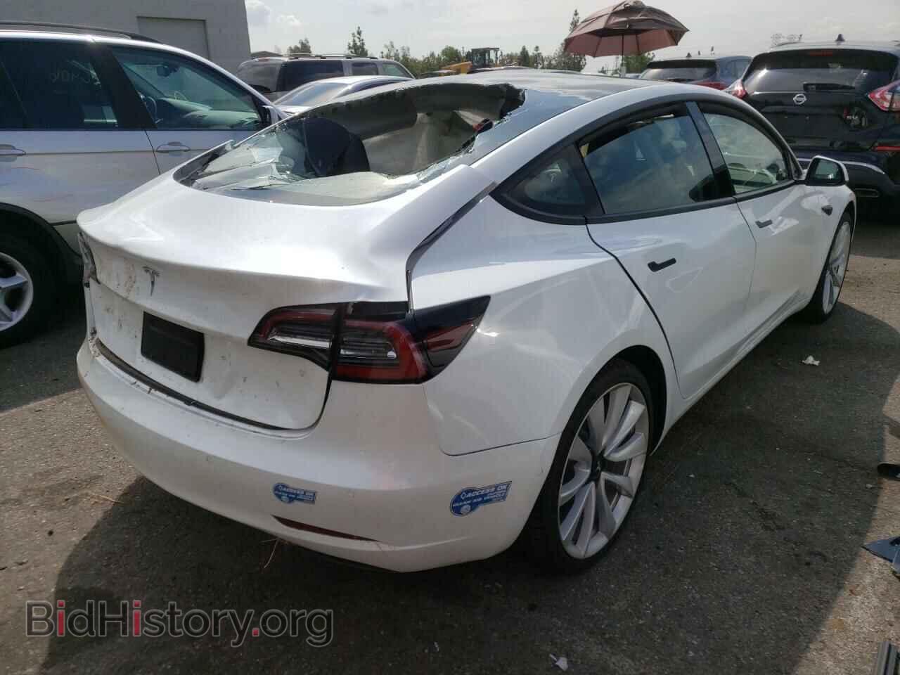 2021 TESLA MODEL 3 - VIN: 5YJ3E1EA5MF002159 - Фото 4