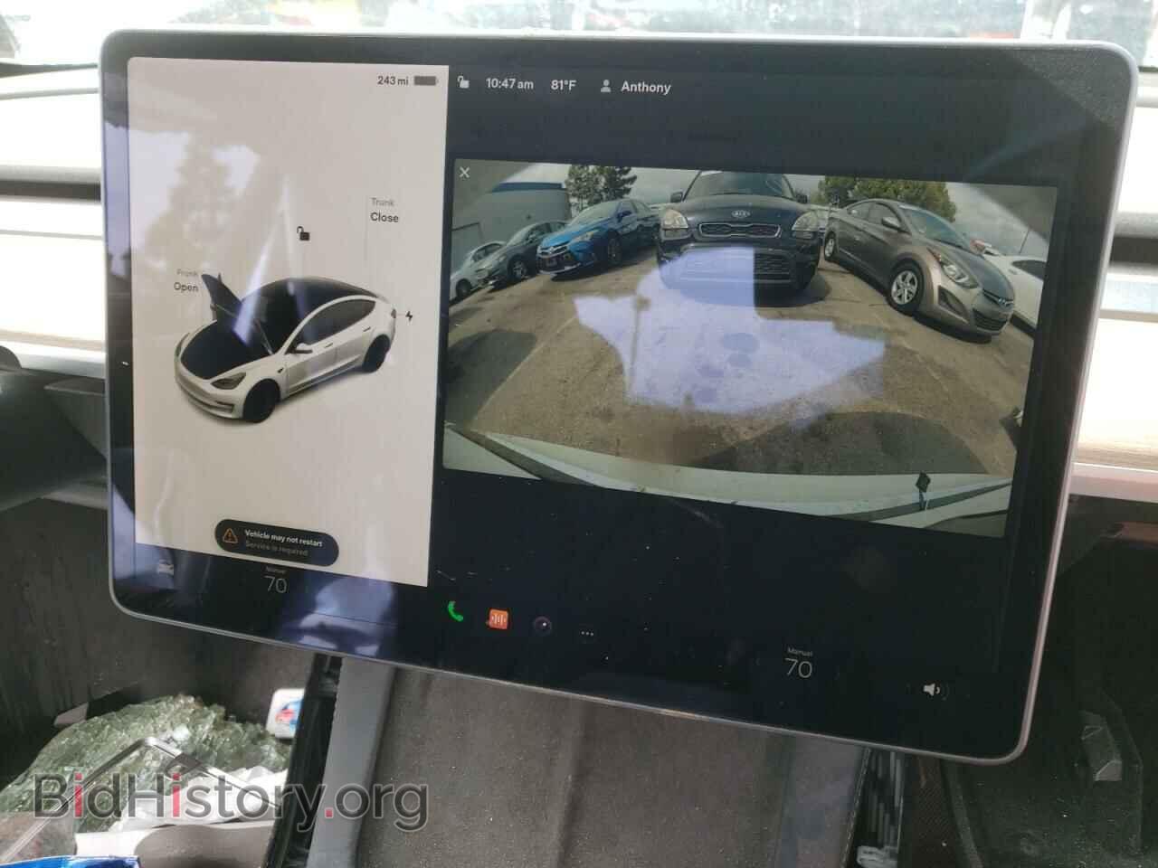 2021 TESLA MODEL 3 - VIN: 5YJ3E1EA5MF002159 - Фото 9