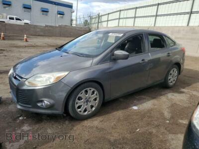 2012 Ford FOCUS SE, серый — VIN 1FAHP3F24CL112334, Copart