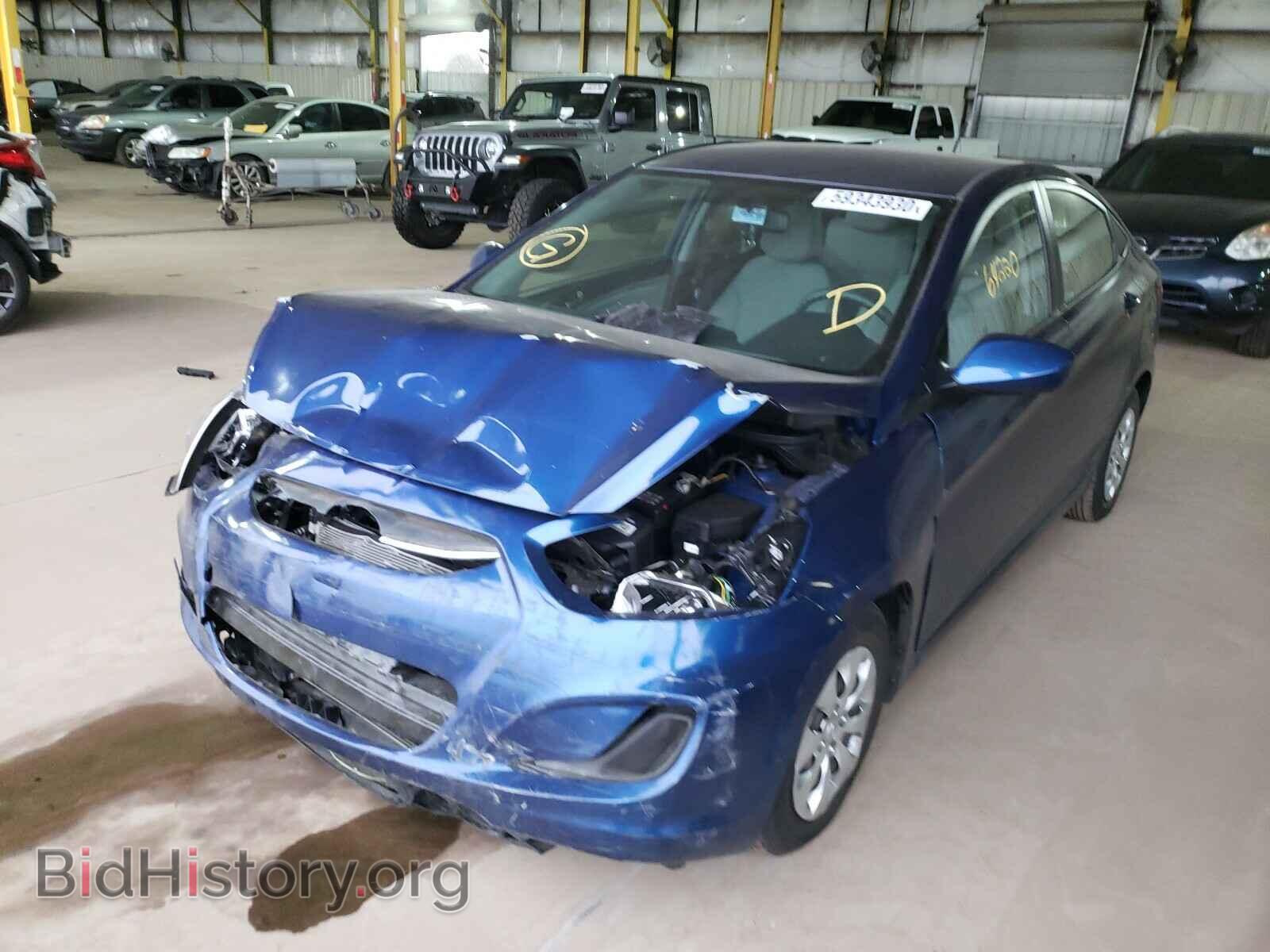 2016 HYUNDAI ACCENT - VIN: KMHCT4AE0GU019913 - Фото 2