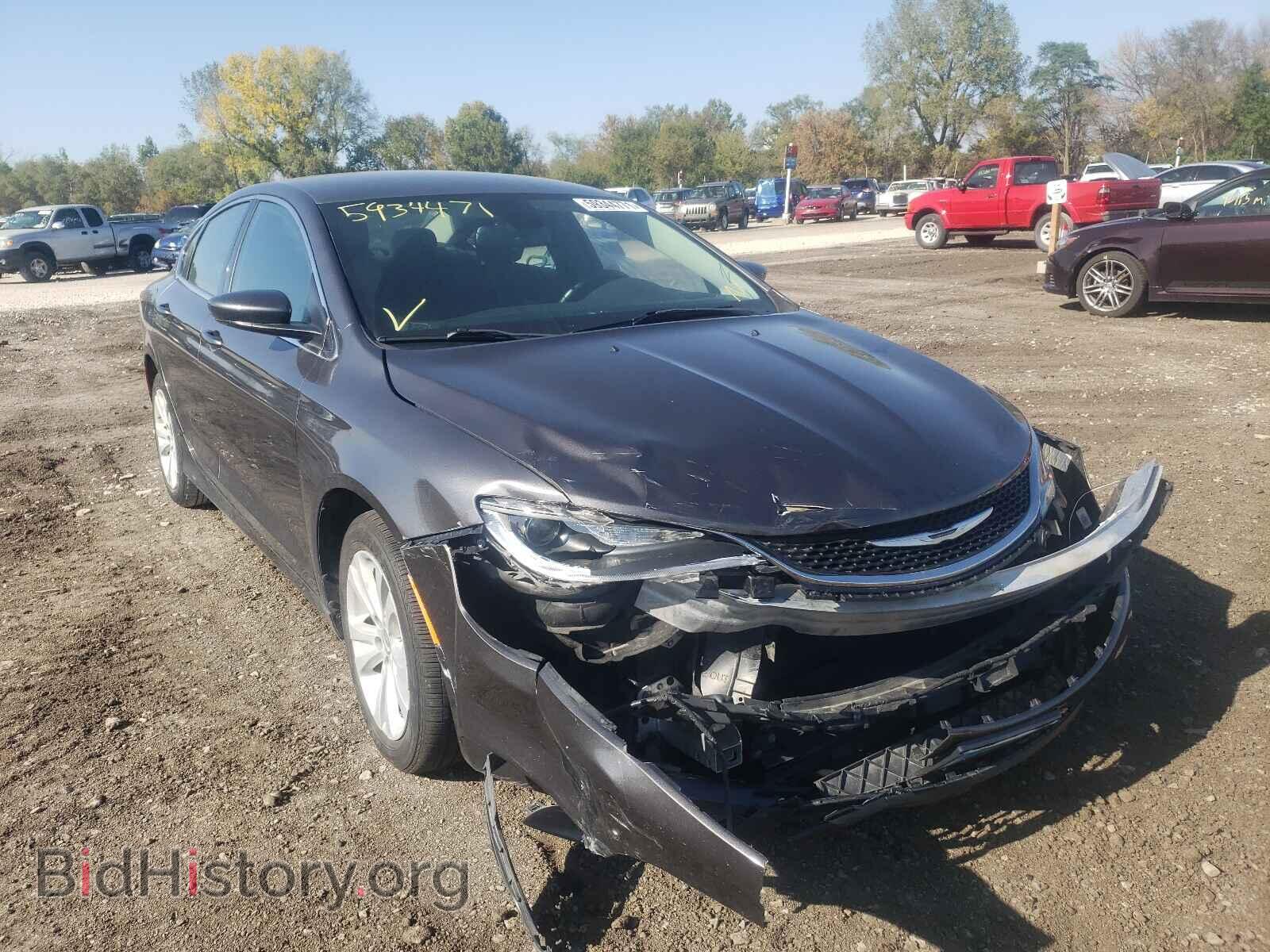 Фотография 1C3CCCFB5GN195108 - CHRYSLER 200 2016