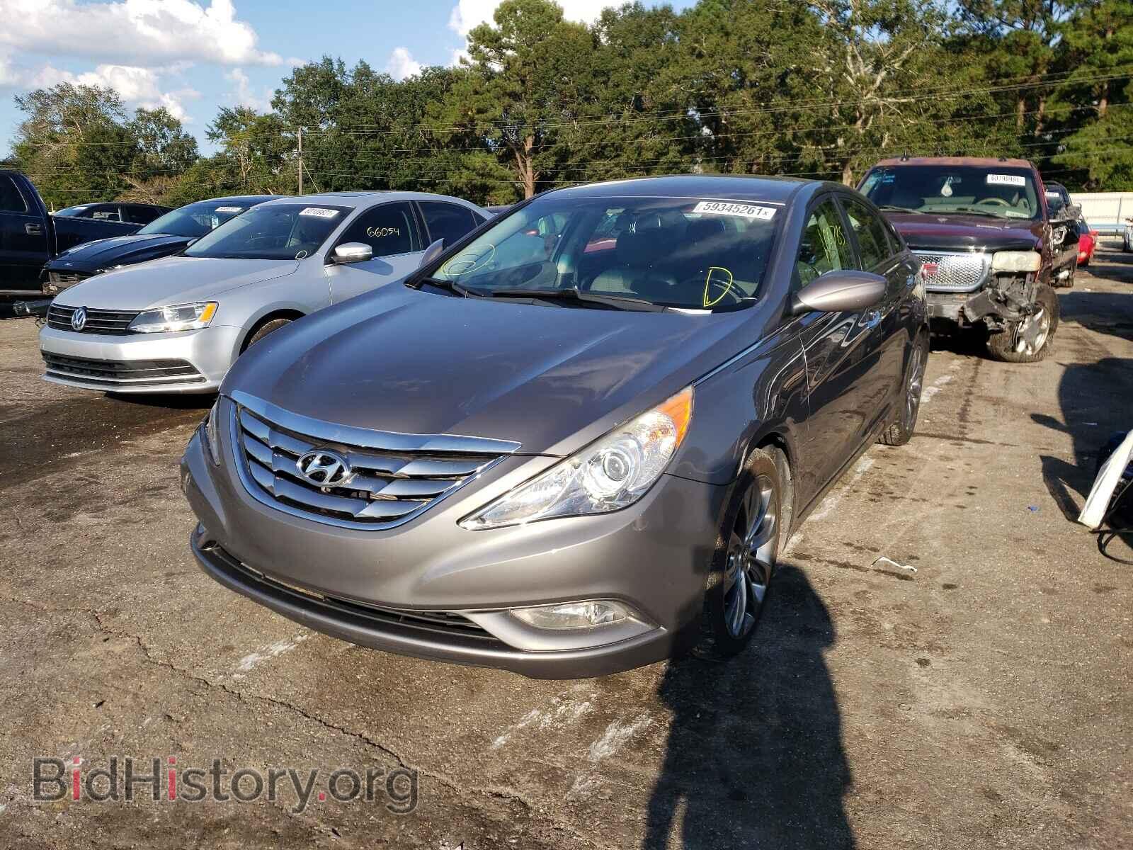 2012 HYUNDAI SONATA - VIN: 5NPEC4AC6CH374133 - Фото 2