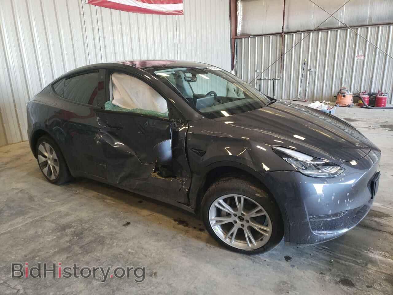 2022 TESLA MODEL Y - VIN: 7SAYGDEE9NA008102 - Фото 4