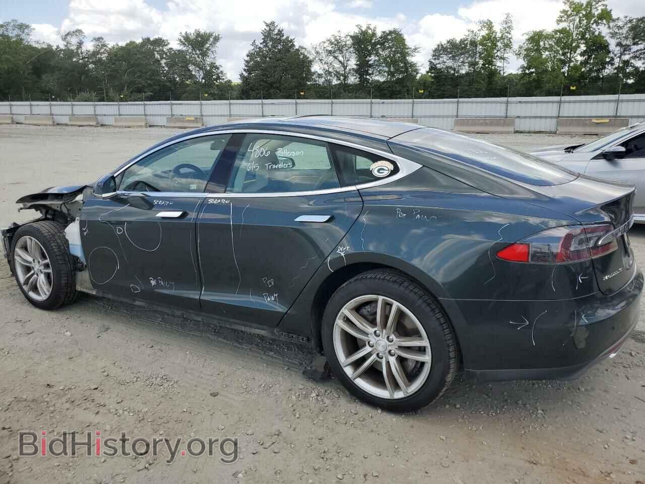 2014 TESLA MODEL S - VIN: 5YJSA1H11EFP33370 - Фото 2