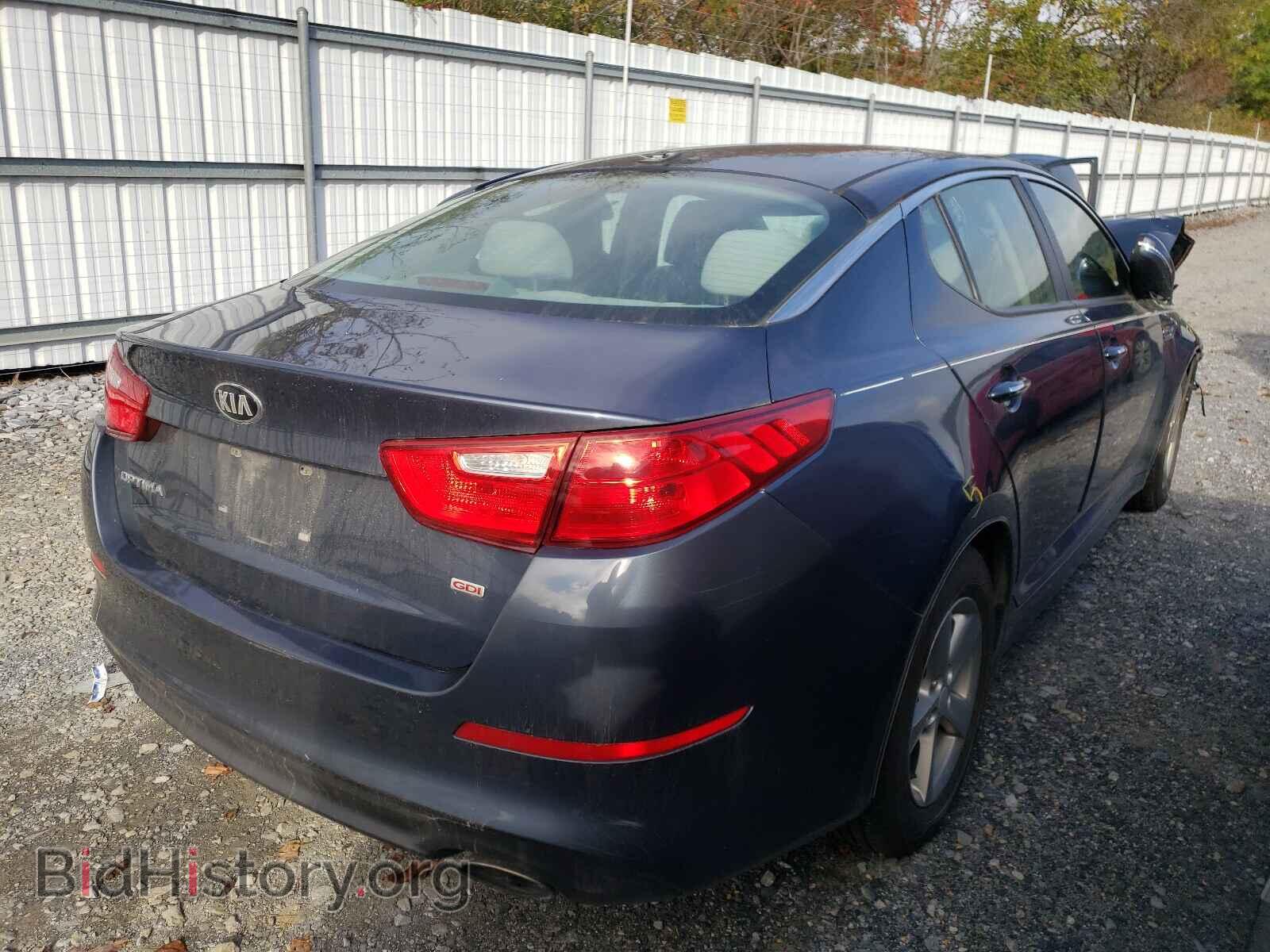 2015 KIA OPTIMA - VIN: 5XXGM4A73FG372106 - Фото 4