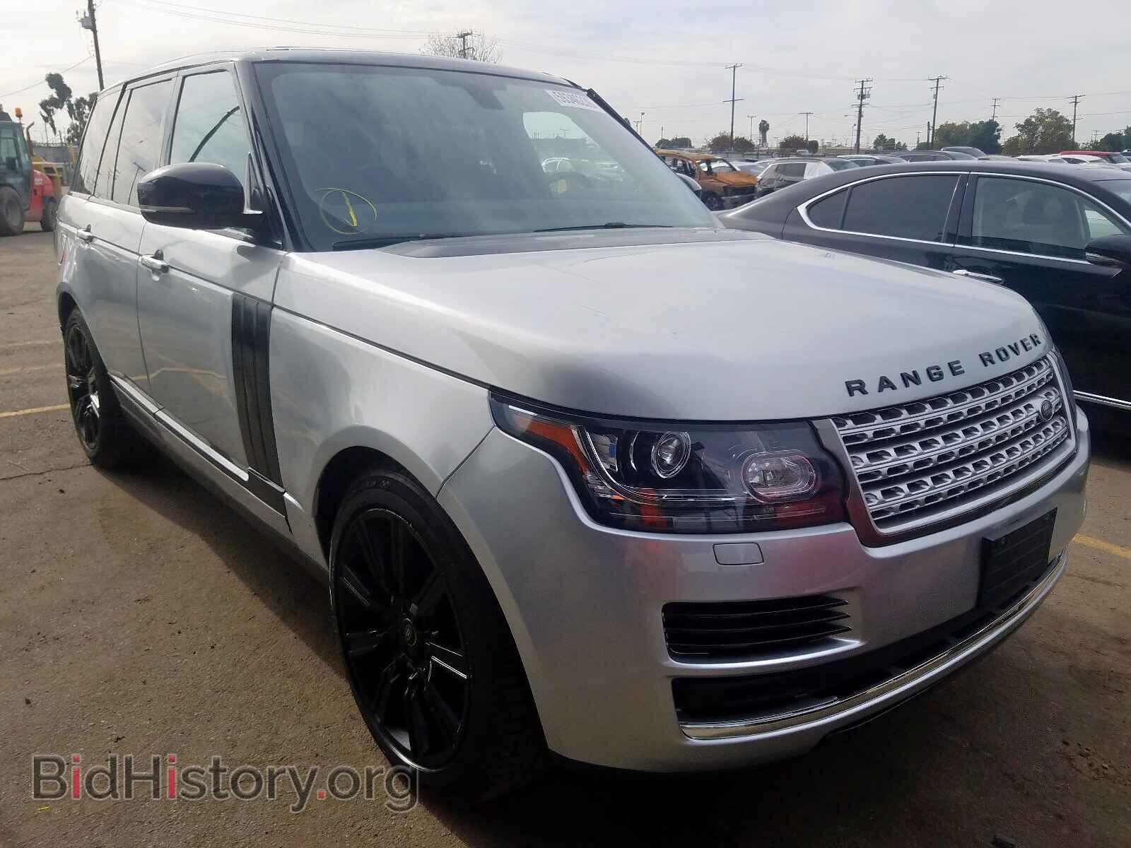 Photo SALGS2FE2HA336352 - LAND ROVER RANGE ROVE 2017