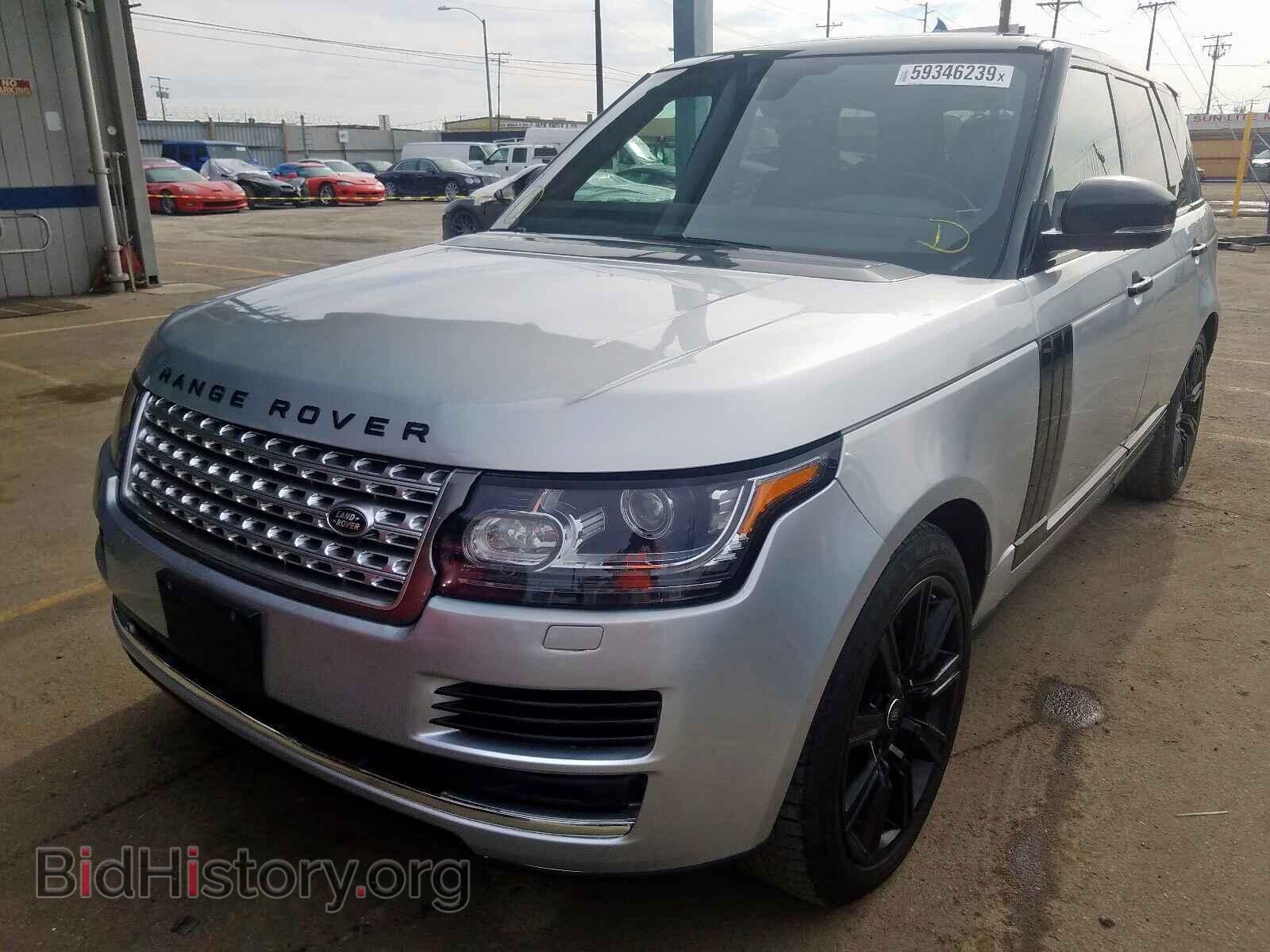 2017 LAND ROVER RANGE ROVE - VIN: SALGS2FE2HA336352 - Фото 2