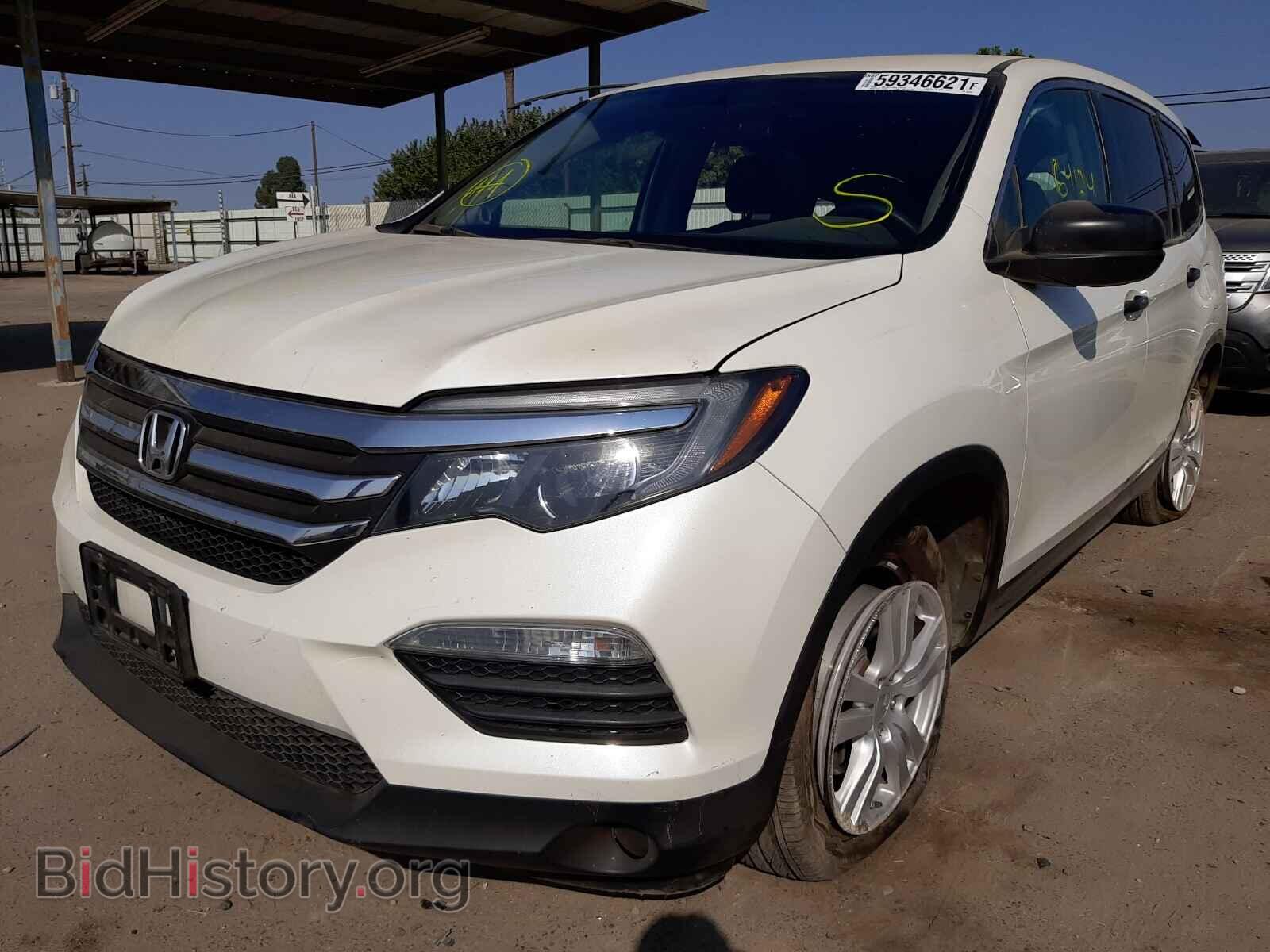 2017 HONDA PILOT - VIN: 5FNYF5H11HB005104 - Photo 2