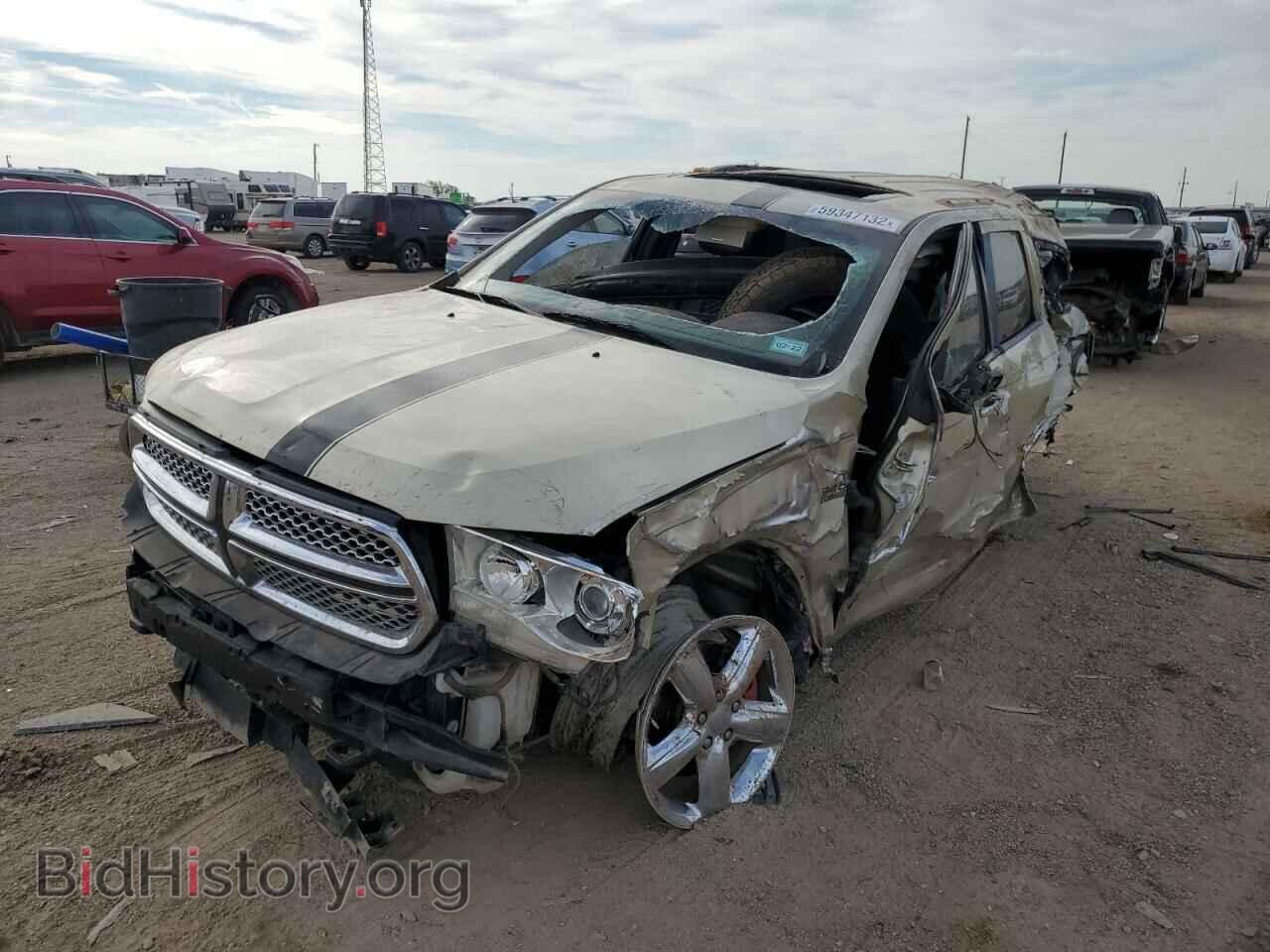 2011 DODGE DURANGO - VIN: 1D4SE5GT0BC695348 - Фото 2