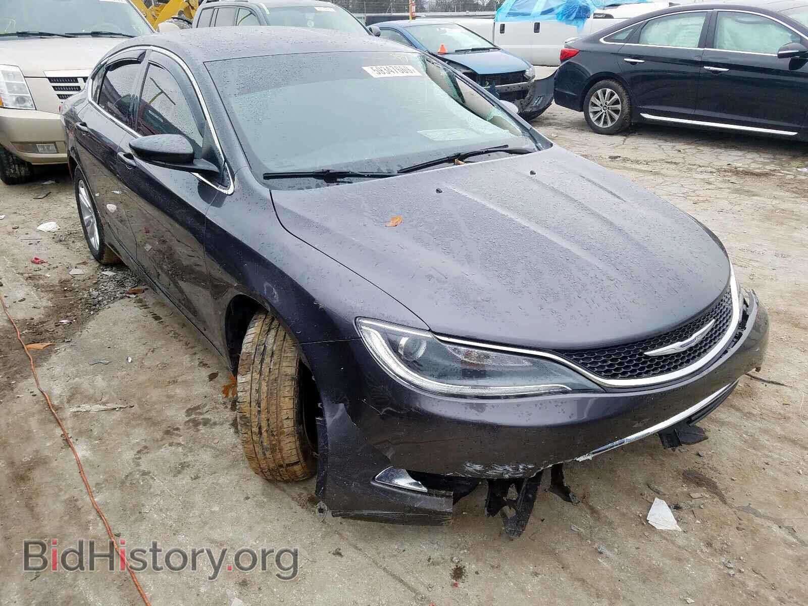 Фотография 1C3CCCAB3GN148621 - CHRYSLER 200 2016
