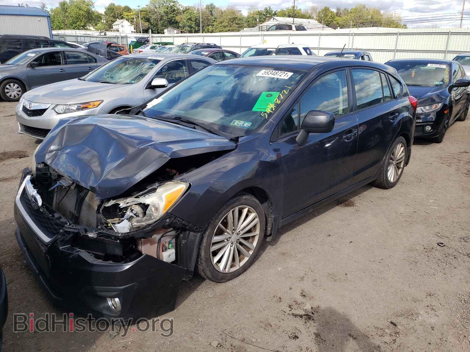 2012 SUBARU IMPREZA - VIN: JF1GPAE67CH217635 - Фото 2