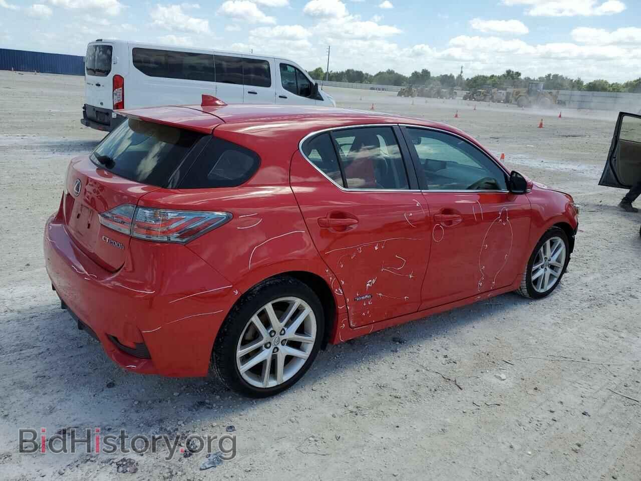 2014 LEXUS CT 200 - VIN: JTHKD5BHXE2178179 - Фото 3