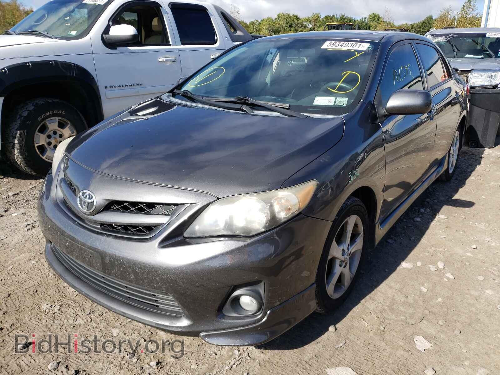 2011 TOYOTA COROLLA - VIN: 2T1BU4EE9BC655954 - Фото 2