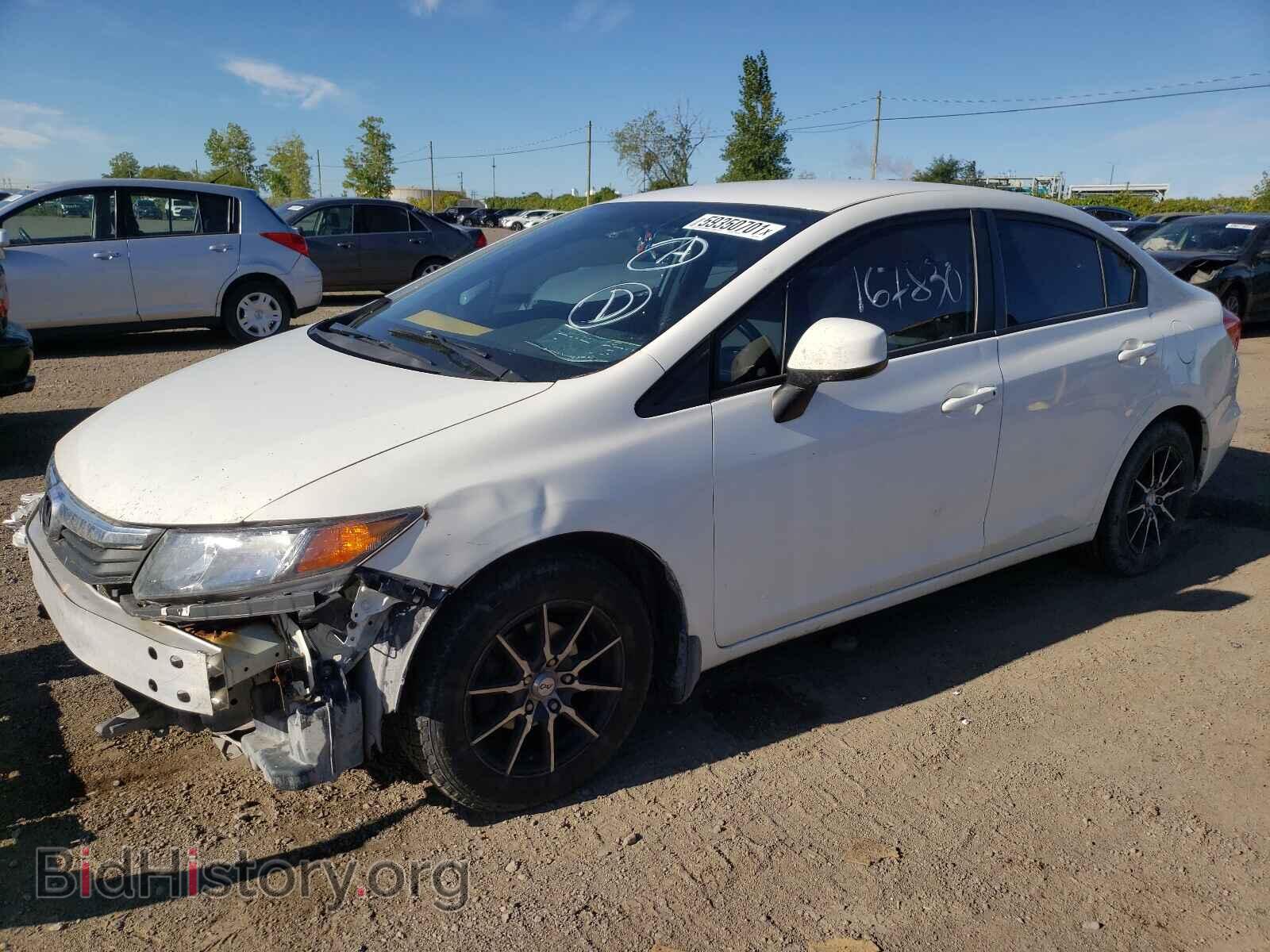2012 HONDA CIVIC - VIN: 2HGFB2F46CH057847 - Фото 2